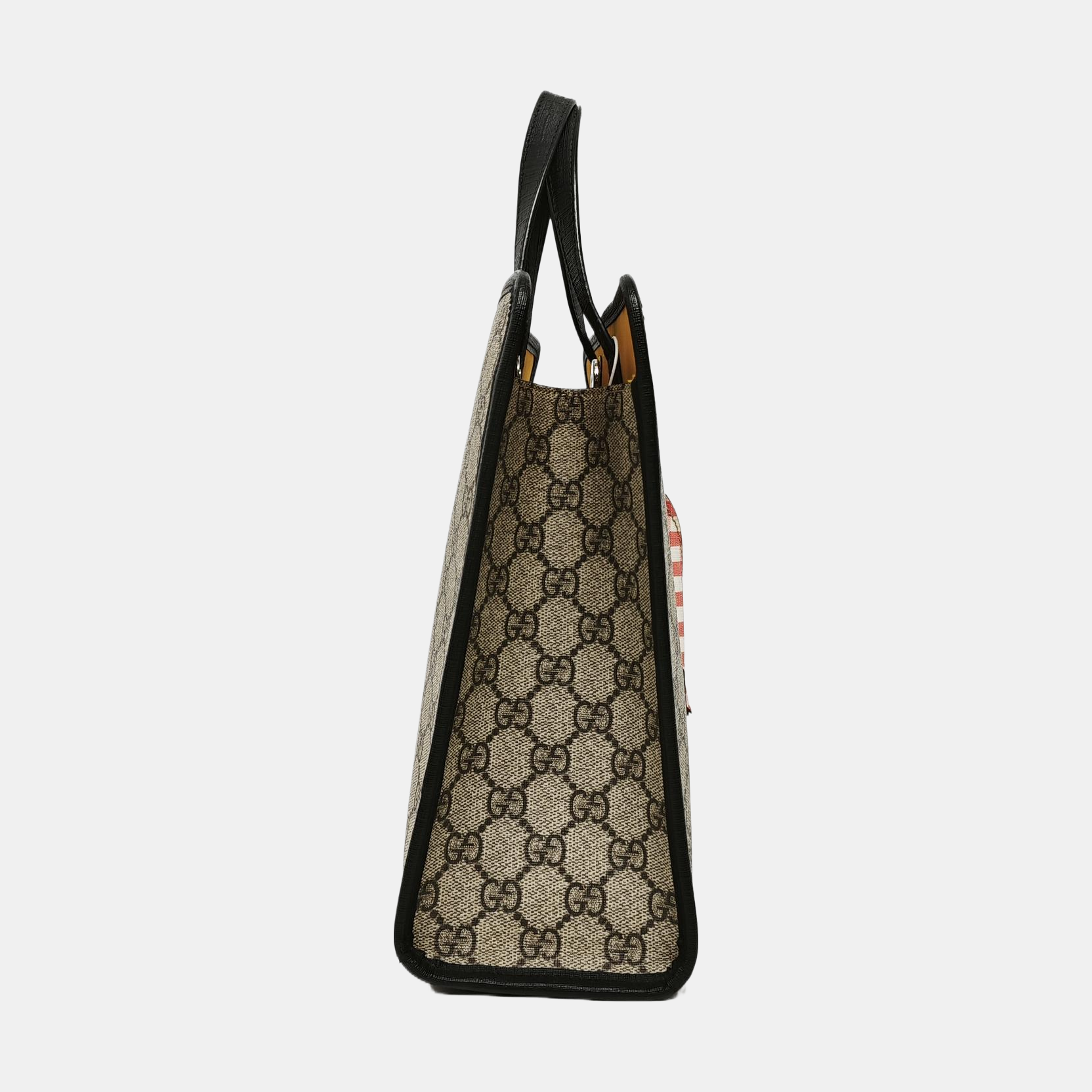 Children’s GG Bucket Monogram Coated Canvas Beige