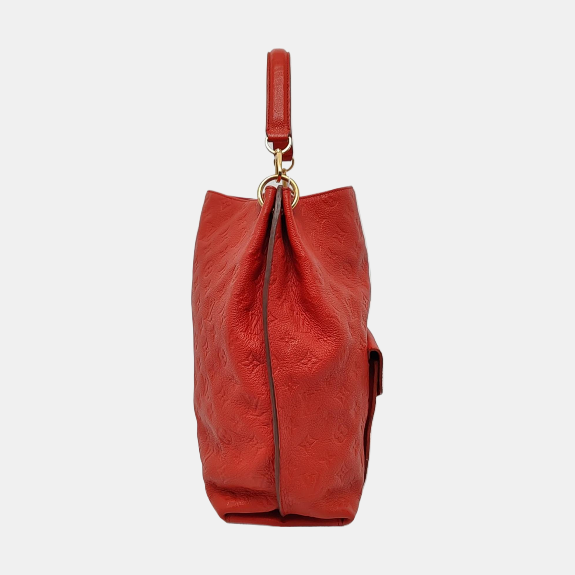 Monogram Calfskin Red