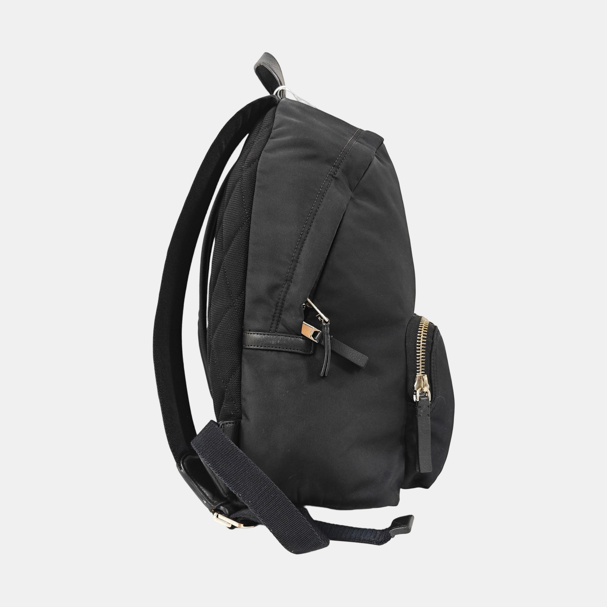 Nylon Backpack Black