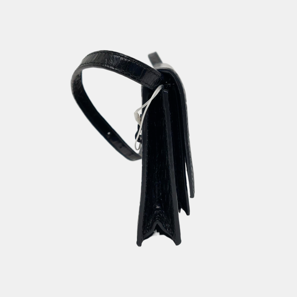 Sharp Calfskin Black