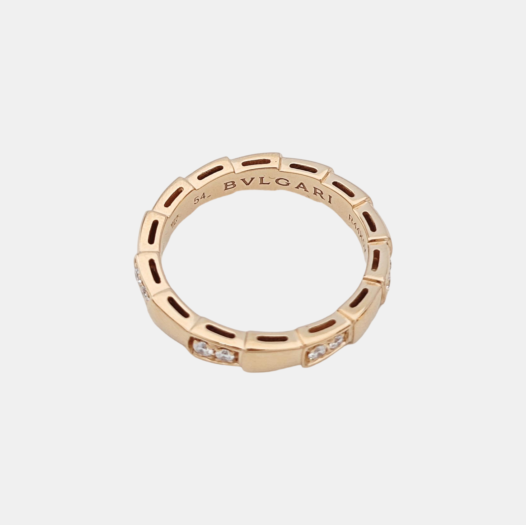 SERPENTI 18k Rose Gold Ring EU 54