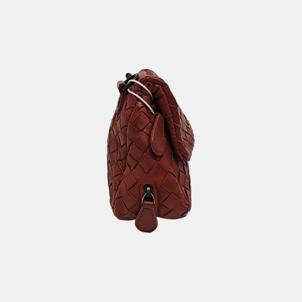 Messenger Lambskin Red