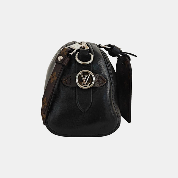Lambskin Shoulder Bag Black