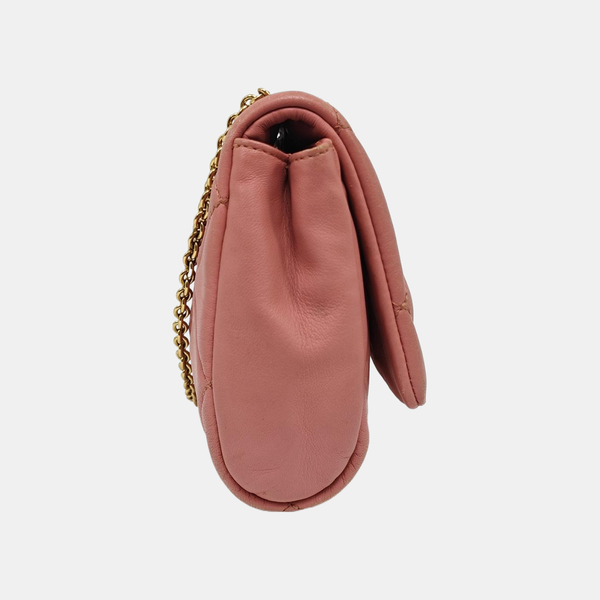 Vara Quilted Calfskin Pink