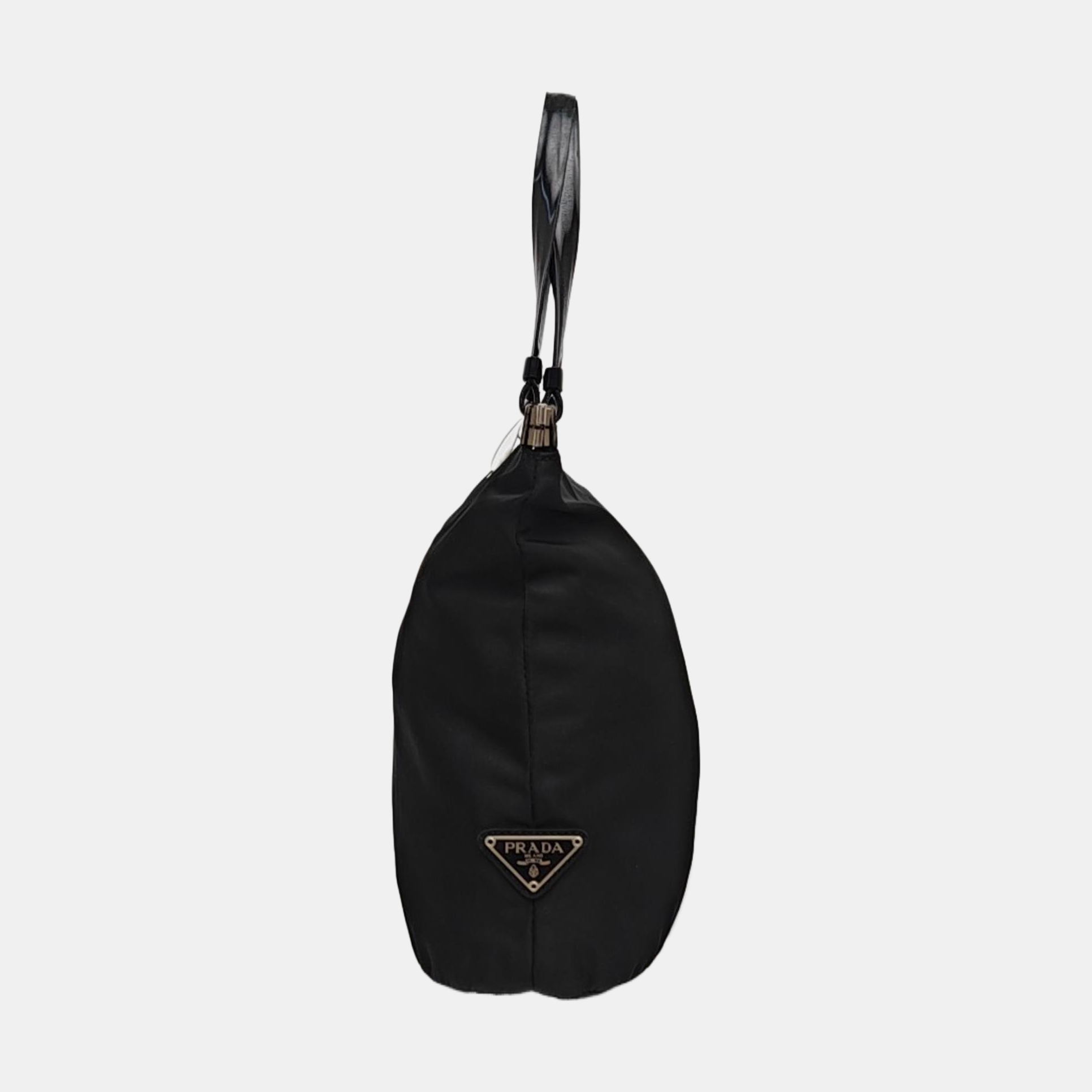 Nylon Tote Bag Black
