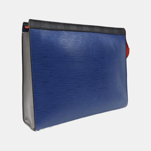 Pochette Voyag MM Epi Blue