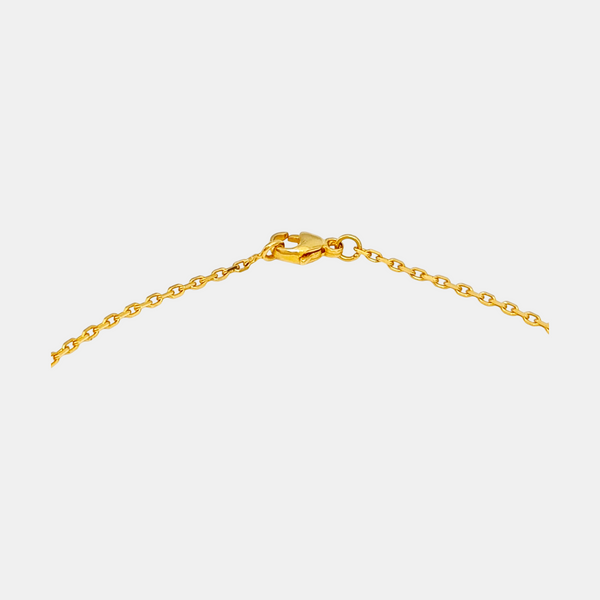 Pop H Metal Gold Necklace