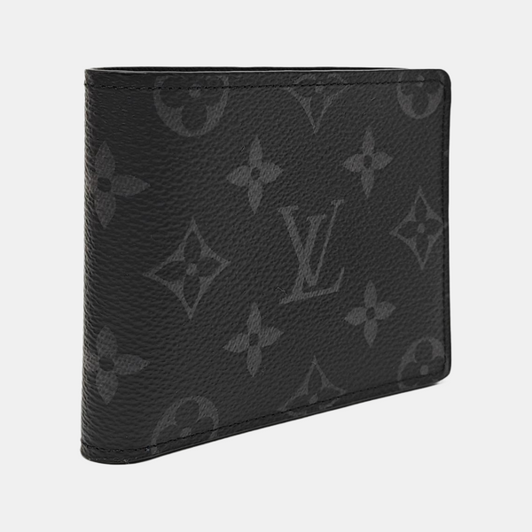SLENDER Monogram Coated Canvas Black Wallet