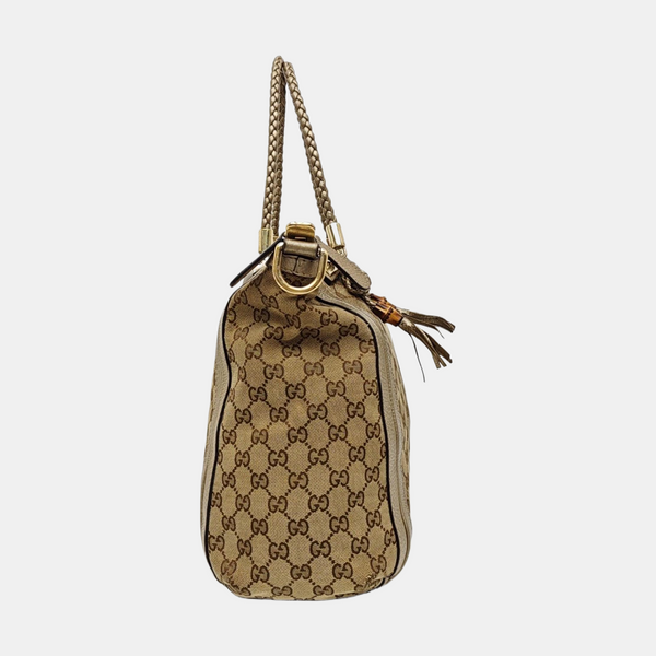 Bella Monogram Canvas Beige