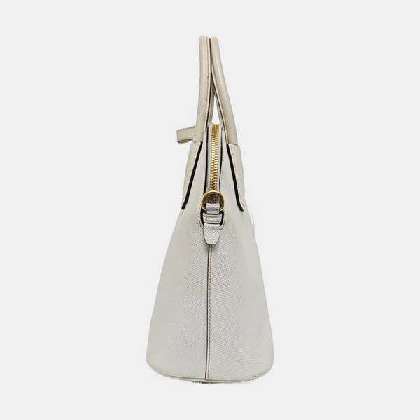 Promenade Saffiano Calfskin White