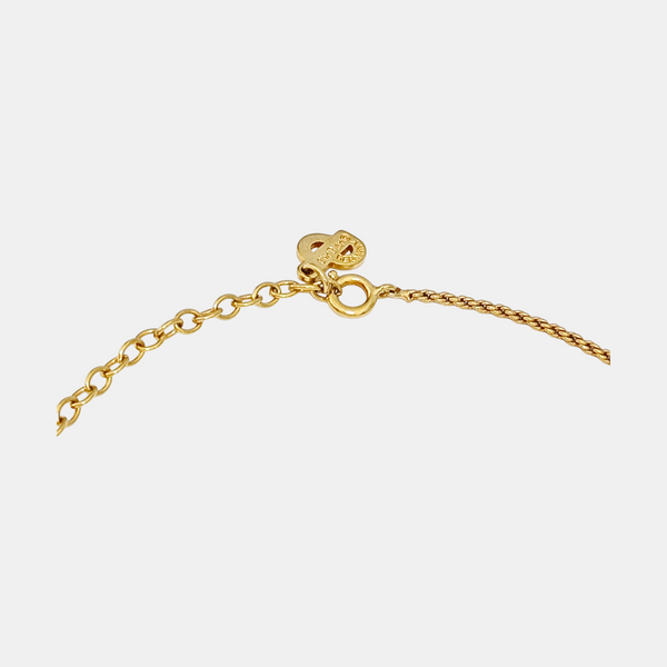 Petit CD Metal Gold Necklace