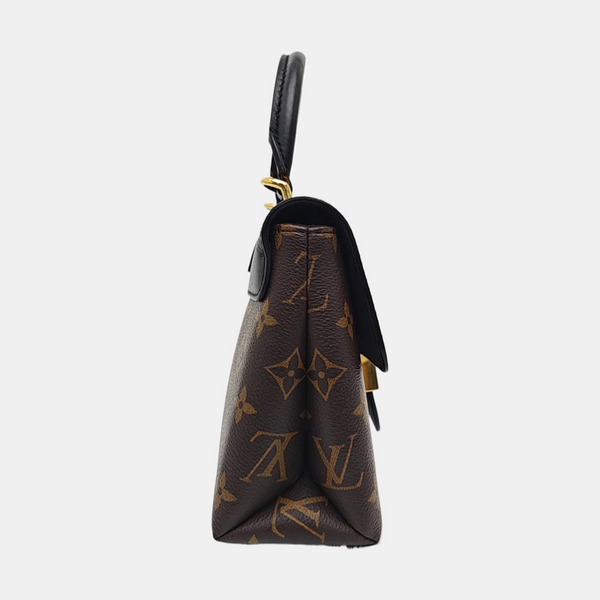 LOCKY BB Monogram Coated Canvas Brown