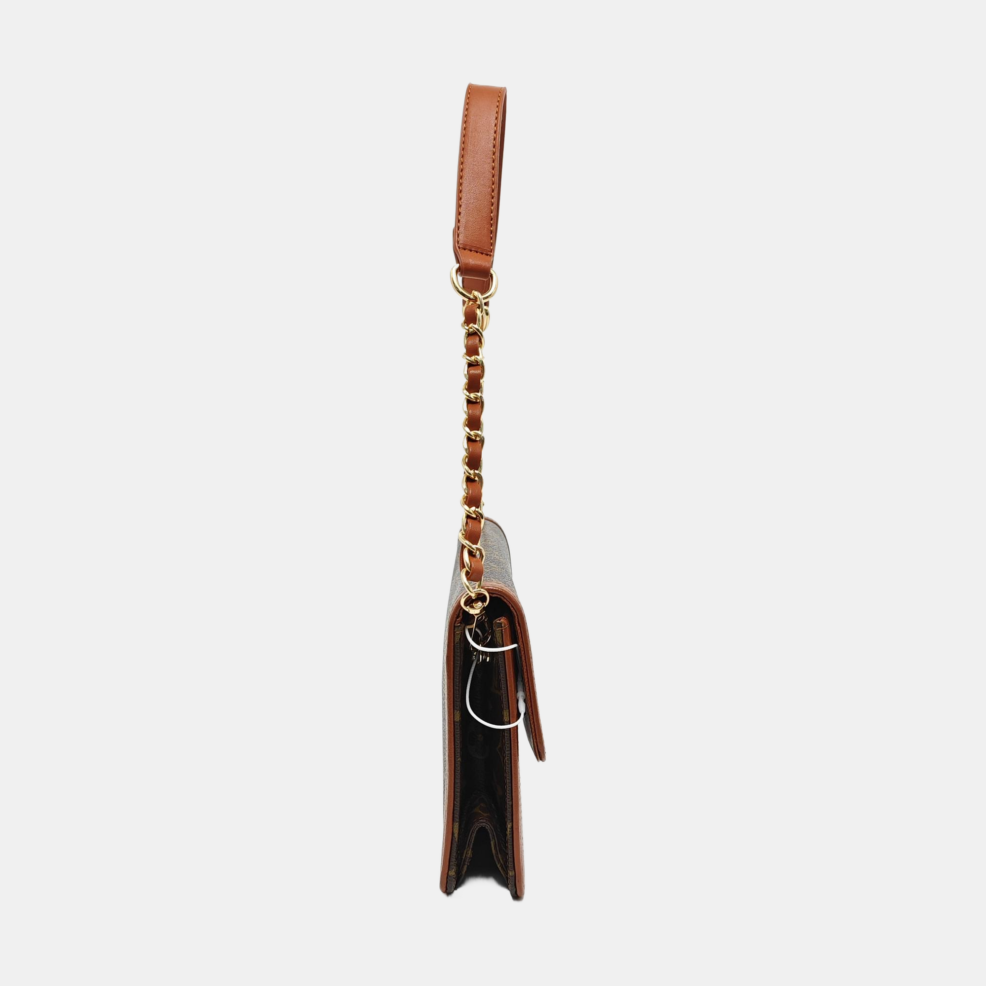 DAME Monogram Coated Canvas Brown