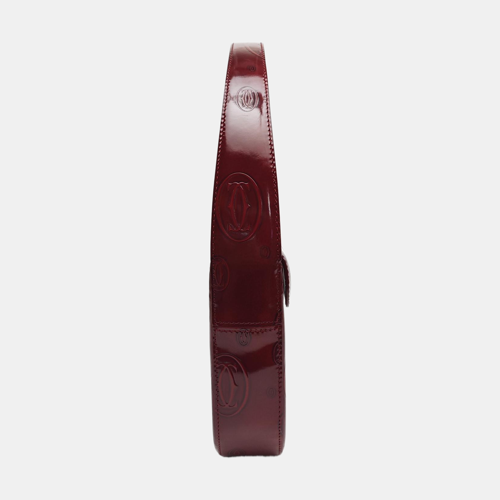 Calfskin Top Handle Bag Red