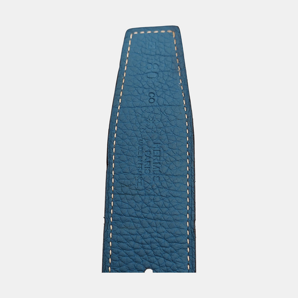 Leather Belt Blue