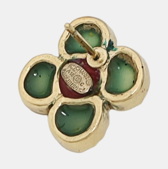 Metal Gold Stud Earrings