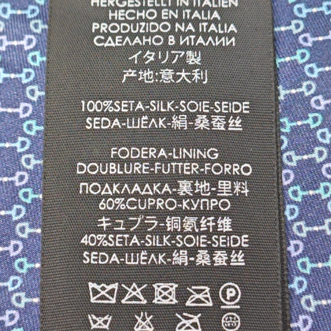 Mulberry Silk Tie Blue