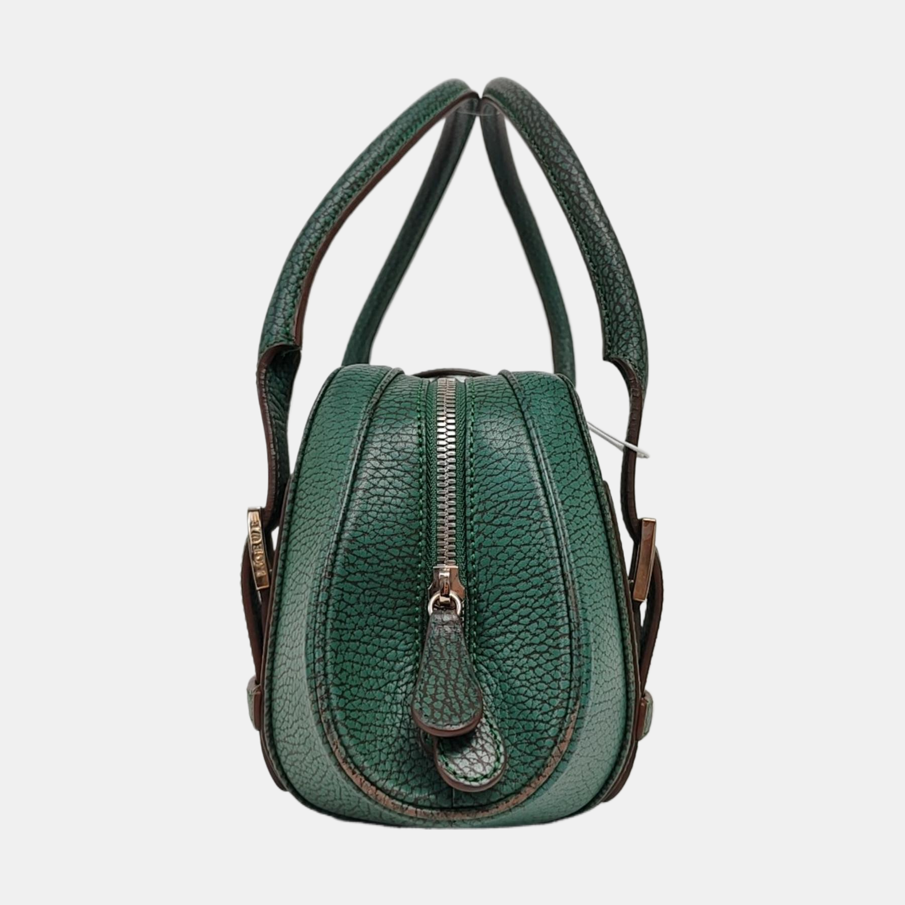 Calfskin Top Handle Bag Green