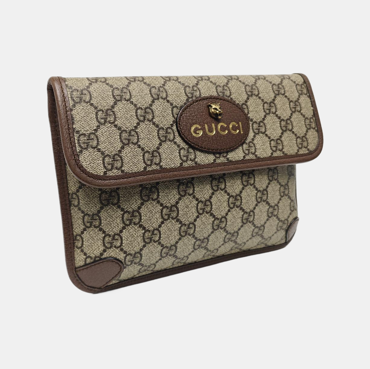Neo Vintage Monogram Coated Canvas Beige