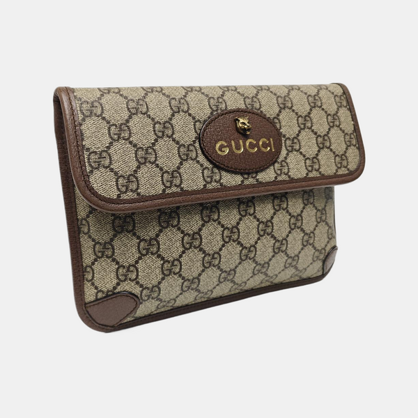 Neo Vintage Monogram Coated Canvas Beige