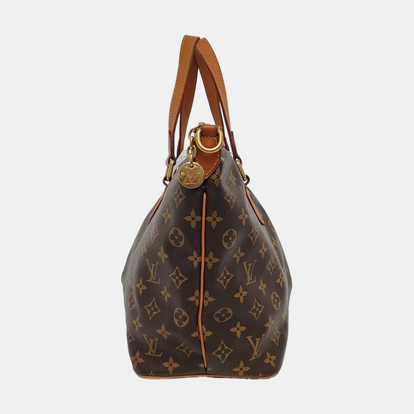 PALERMO PM Monogram Coated Canvas Brown