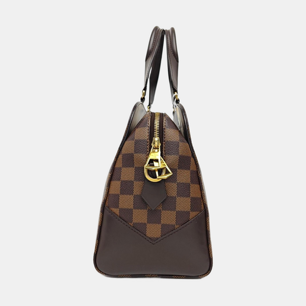 KENSINGTON BOWLING Damier Ebene Coated Canvas Brown