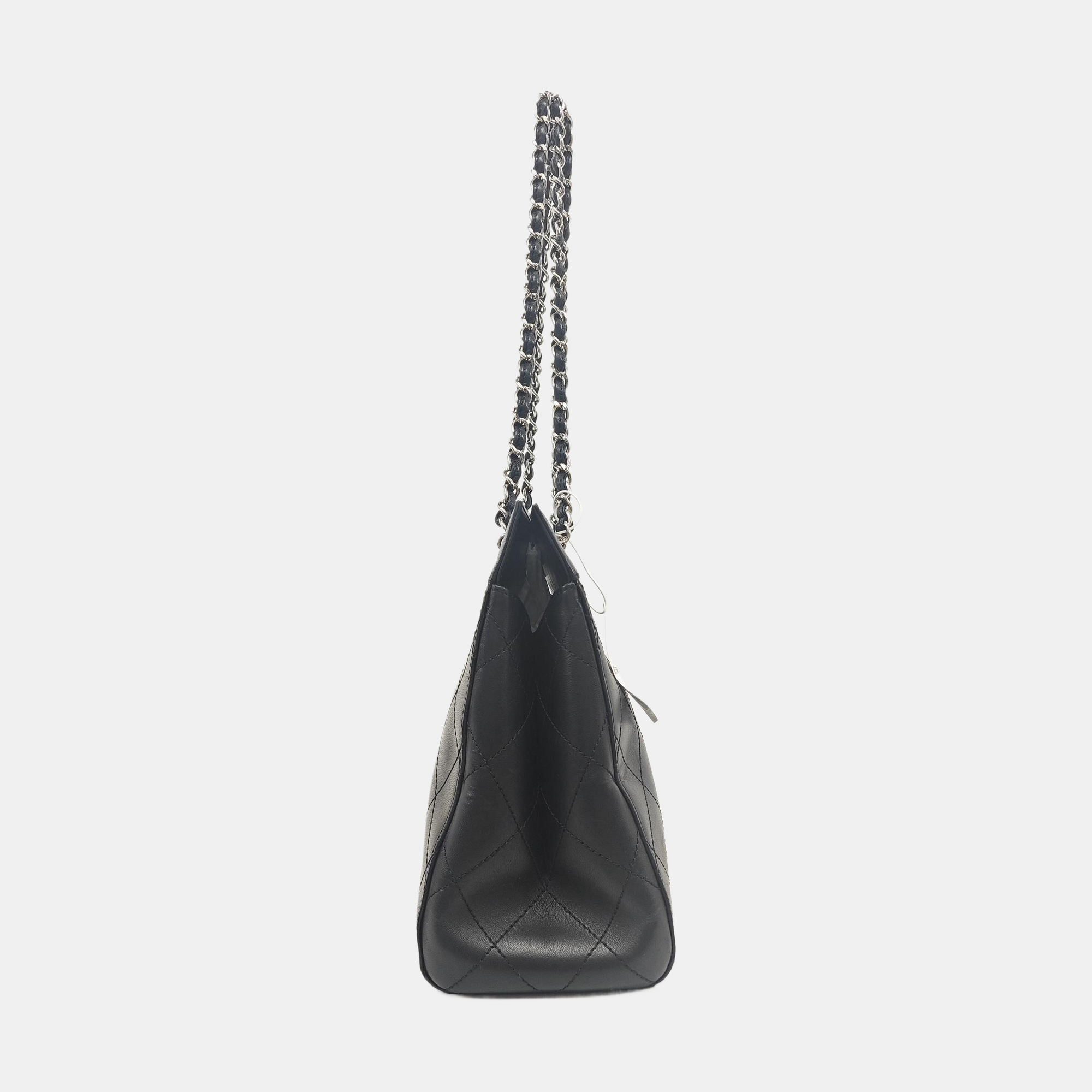 Quilted Lambskin Black