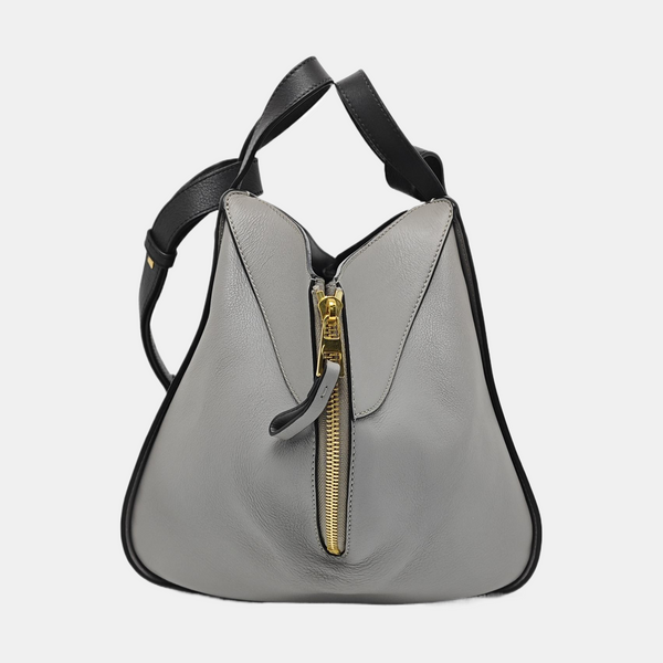 Authenticated pre-owned  Hammock Small Calfskin Grey - Shoulder Bag at Looply