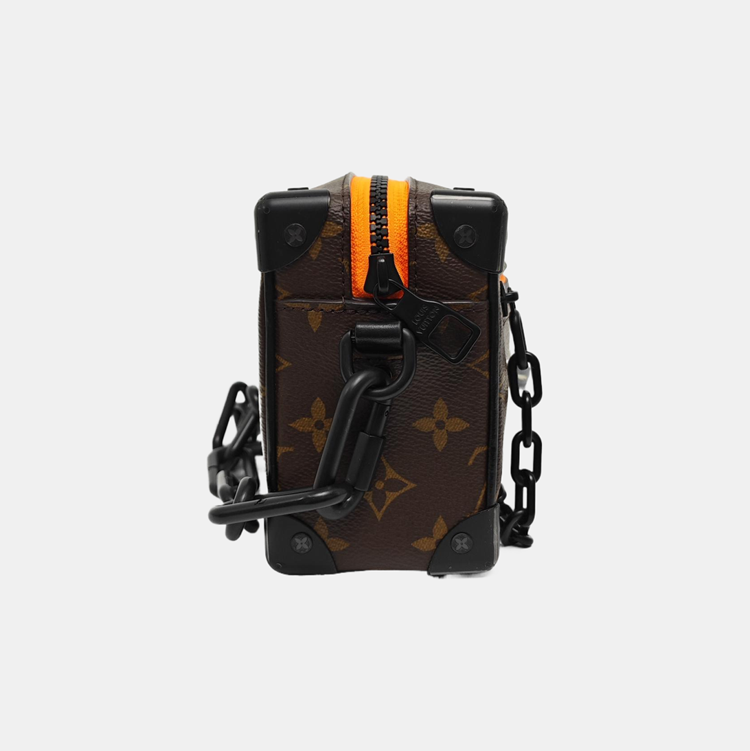 SOFT TRUNK Mini Coated Canvas Brown