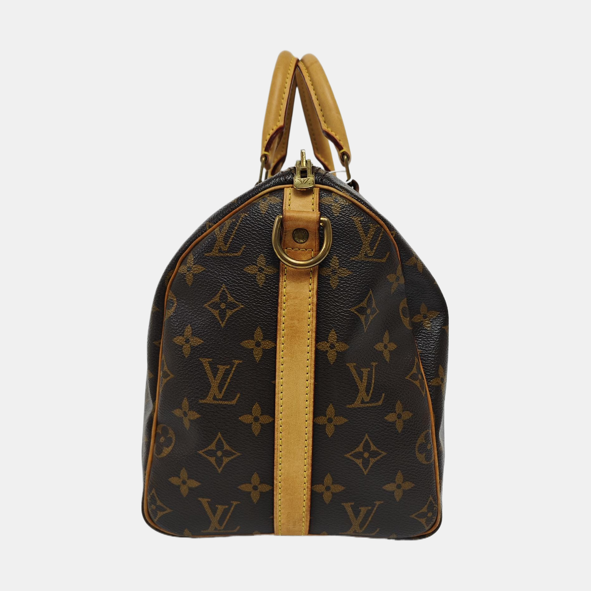 SPEEDY 30 Monogram Coated Canvas Brown