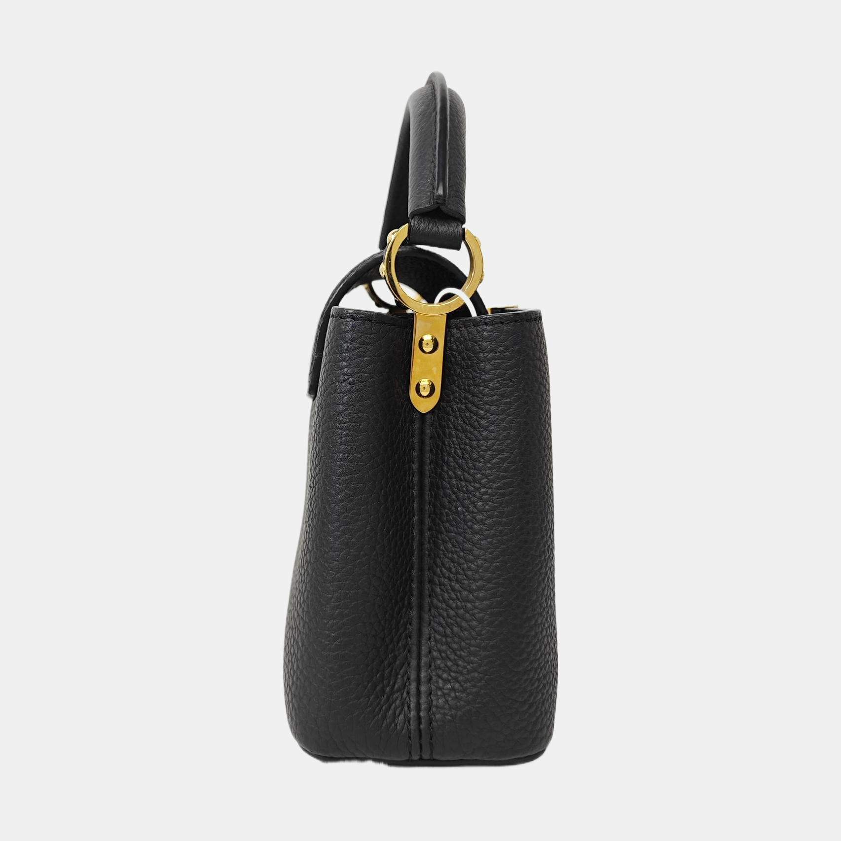 CAPUCINES Mini Calfskin Black