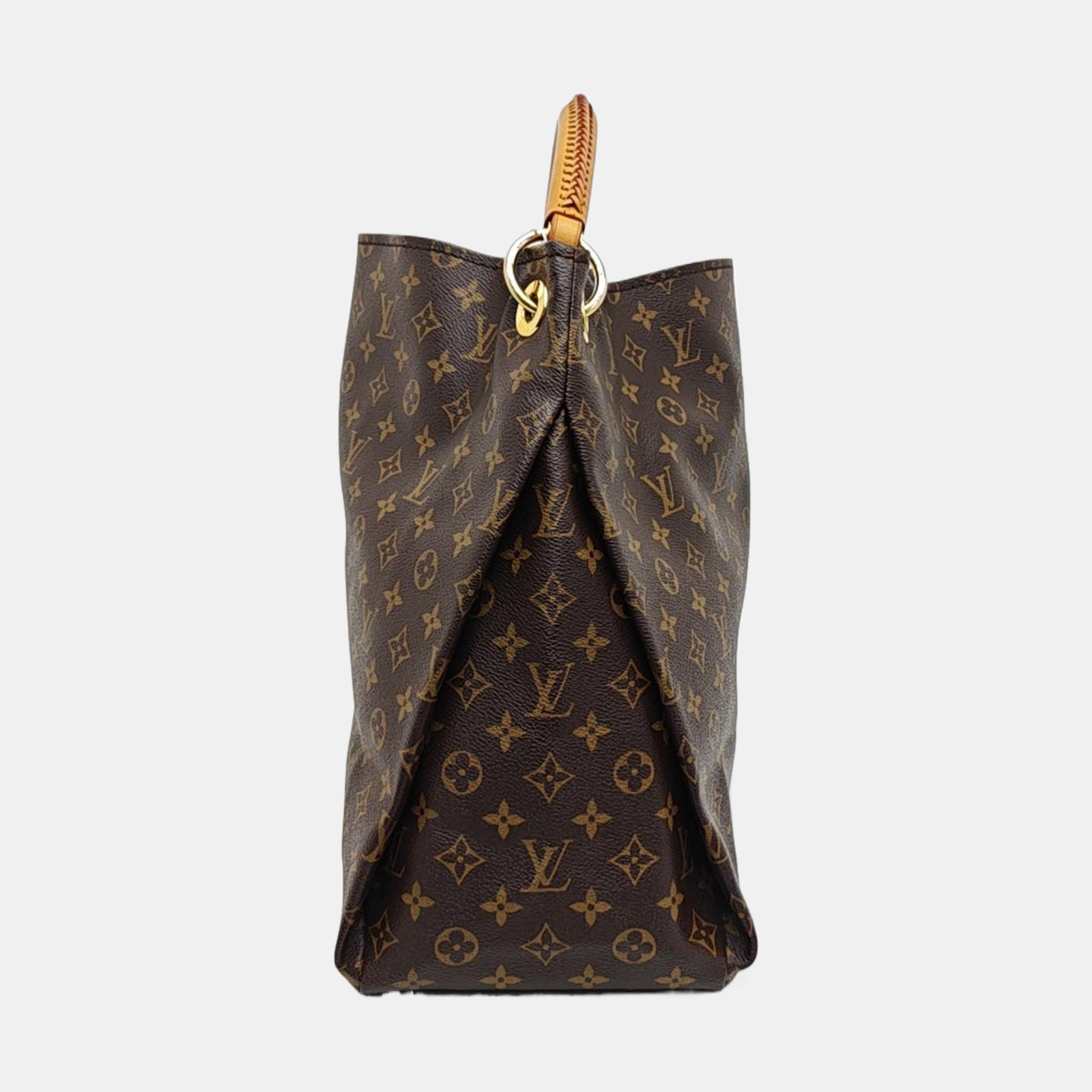 ARTSY GM Monogram Coated Canvas Brown