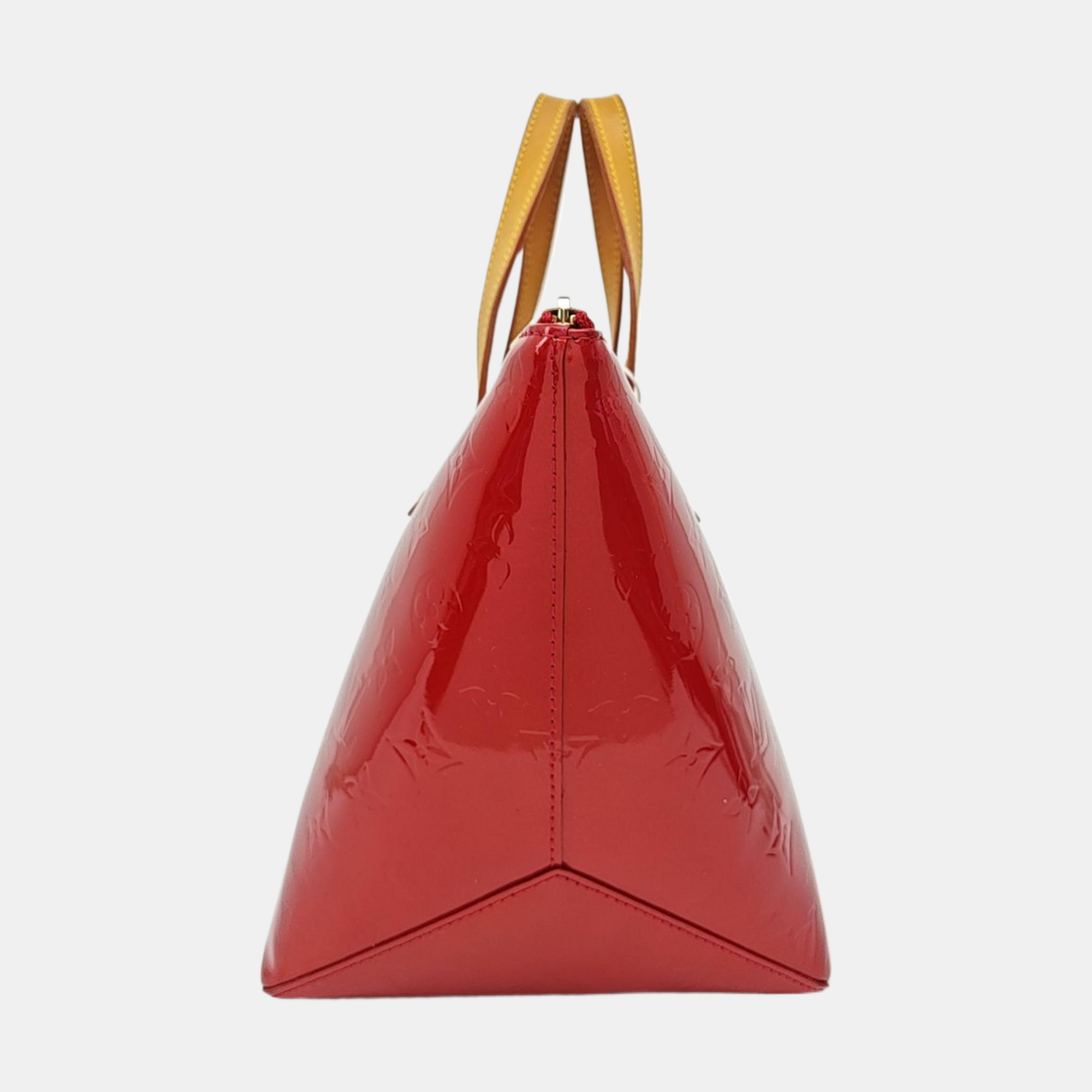 BELLEVUE Monogram Patent Leather Red
