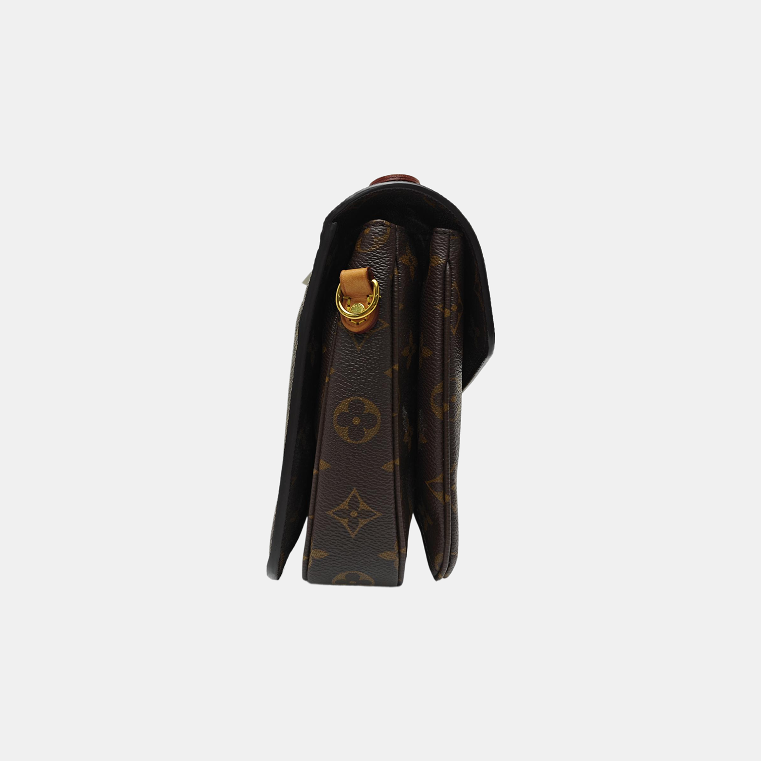 MÉTIS MM Monogram Coated Canvas Brown