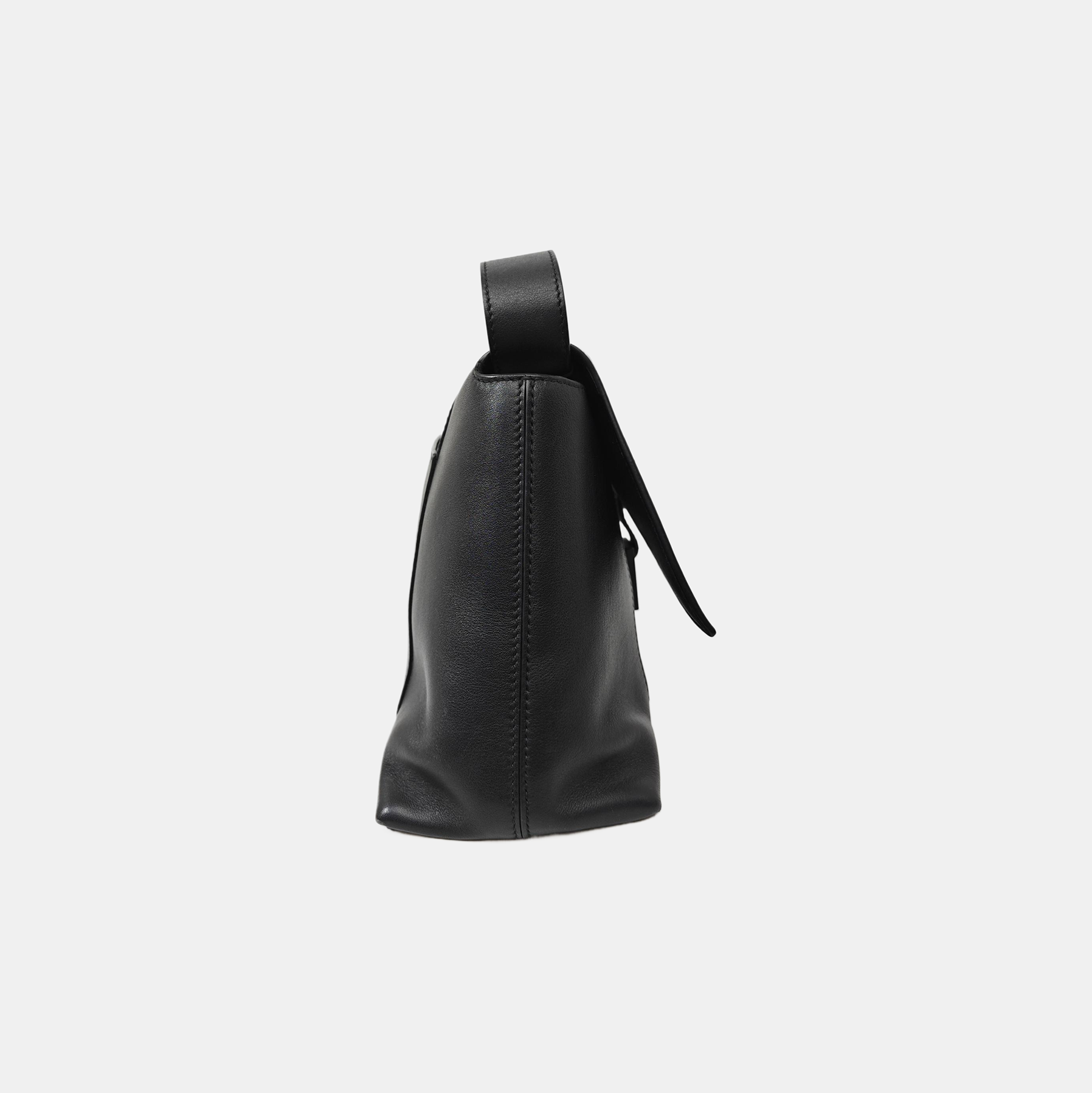 Downtown Small Quilted Calfskin Black