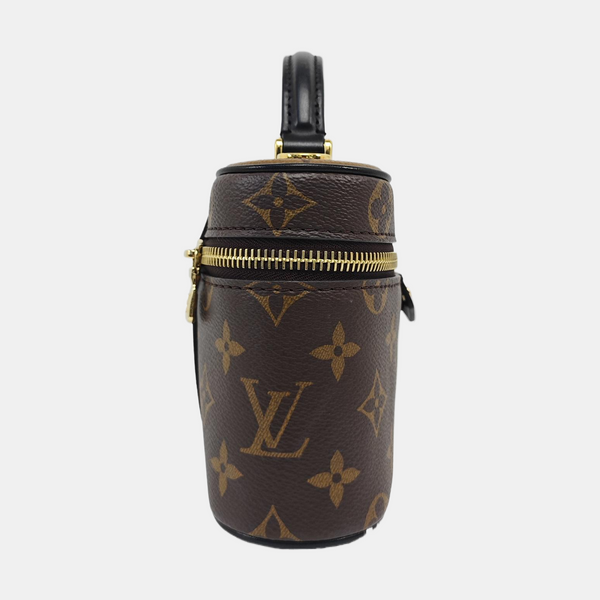 Vanity Chain Pouch Monogram Coated Canvas Brown