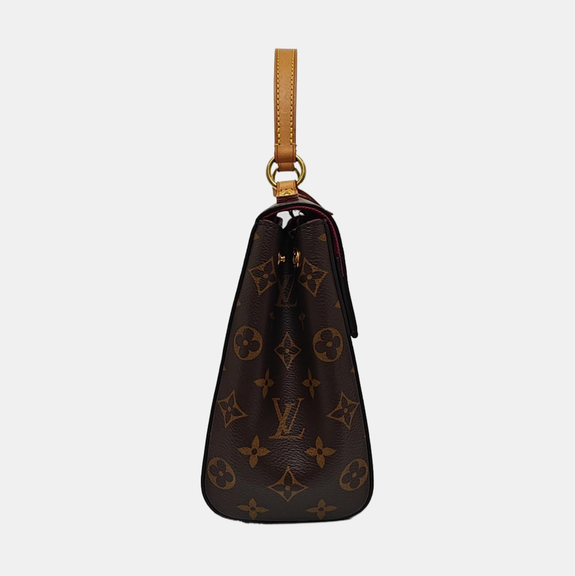 CLUNY PM Monogram Coated Canvas Brown