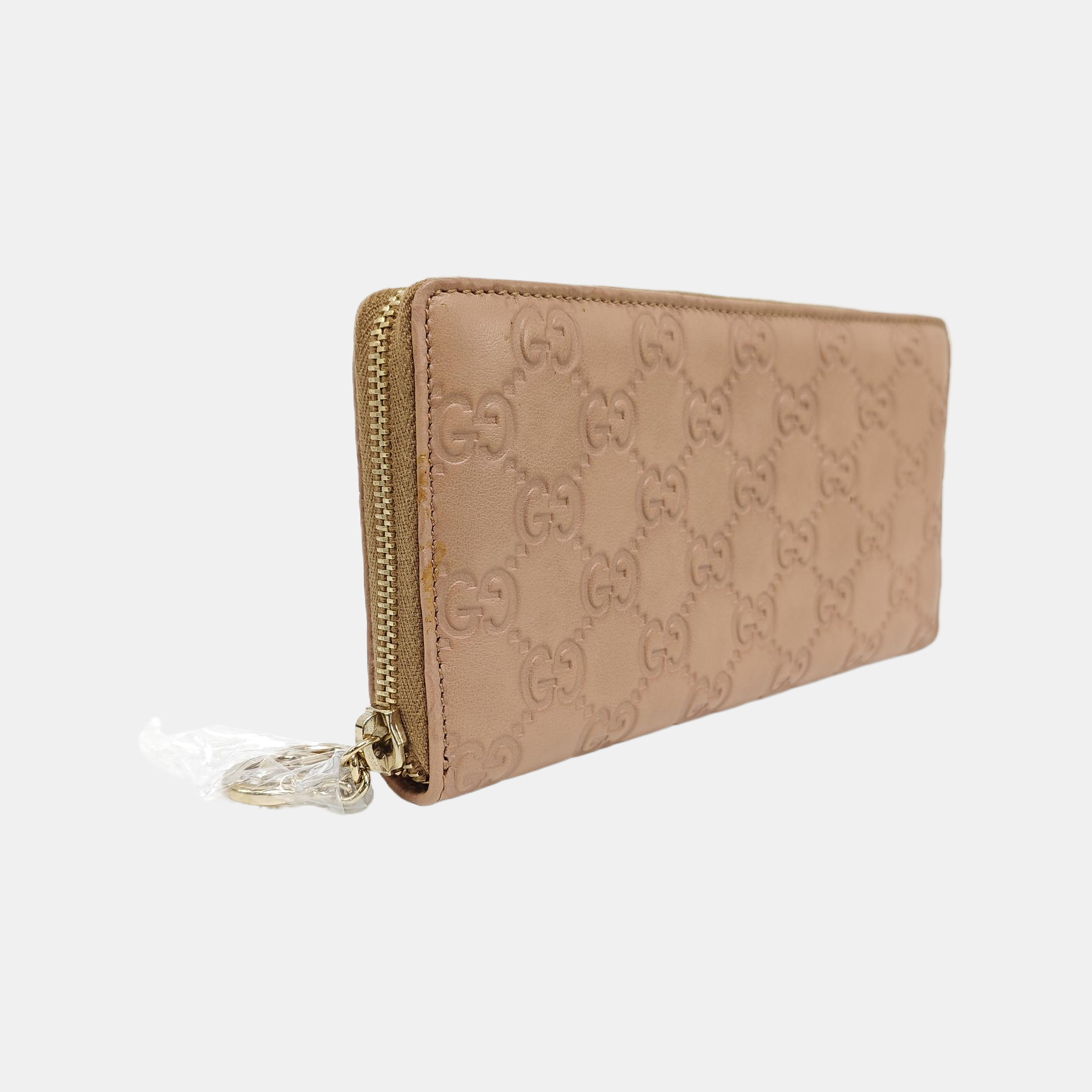 Monogram Calfskin Wallet Pink