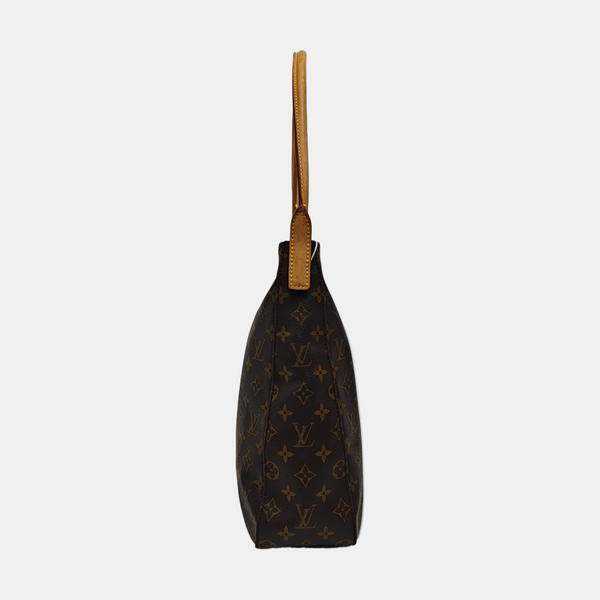 LOOPING GM Monogram Coated Canvas Brown