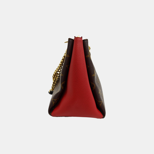 SURENE BB Monogram Coated Canvas Brown