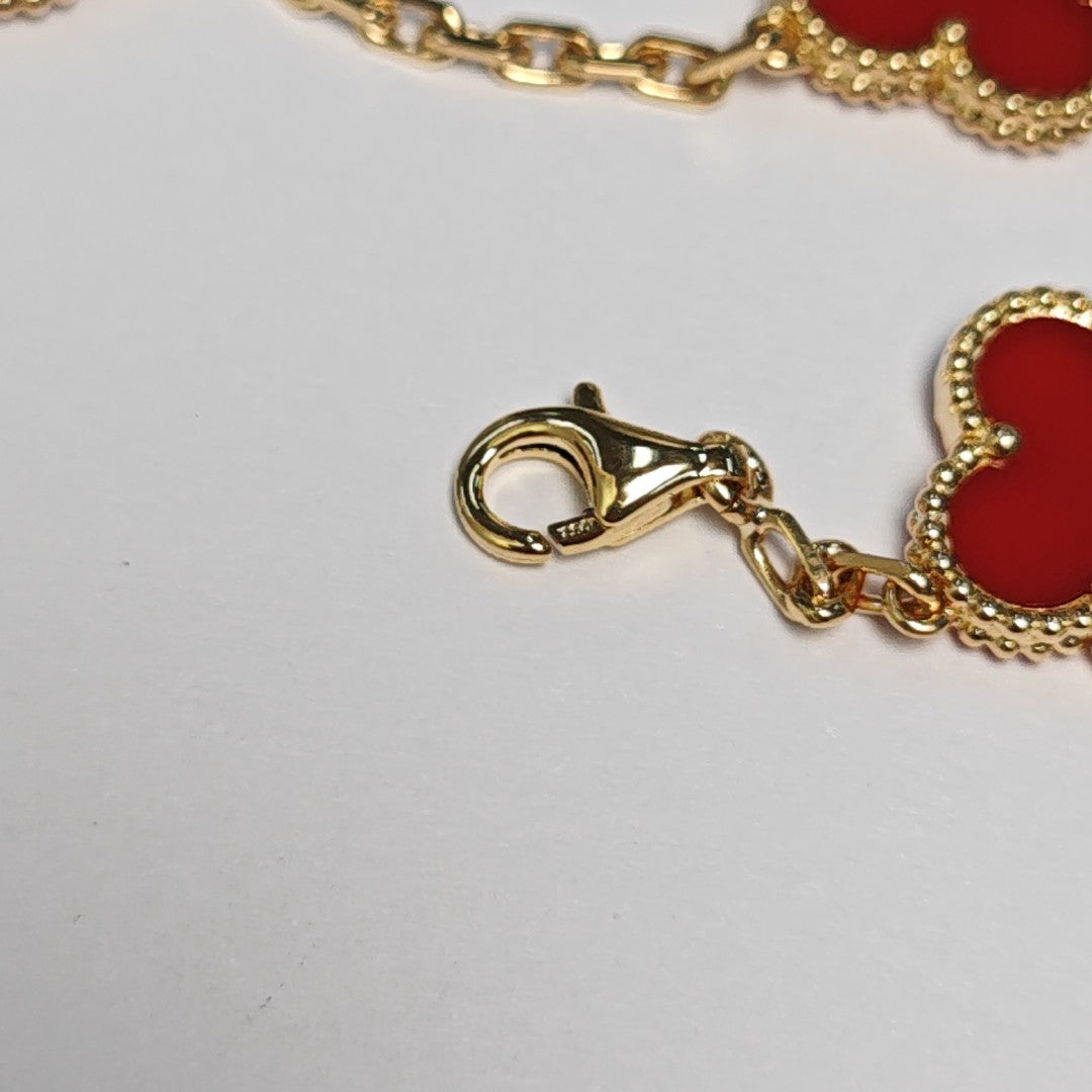 Vintage Alhambra 18k Gold Bracelet