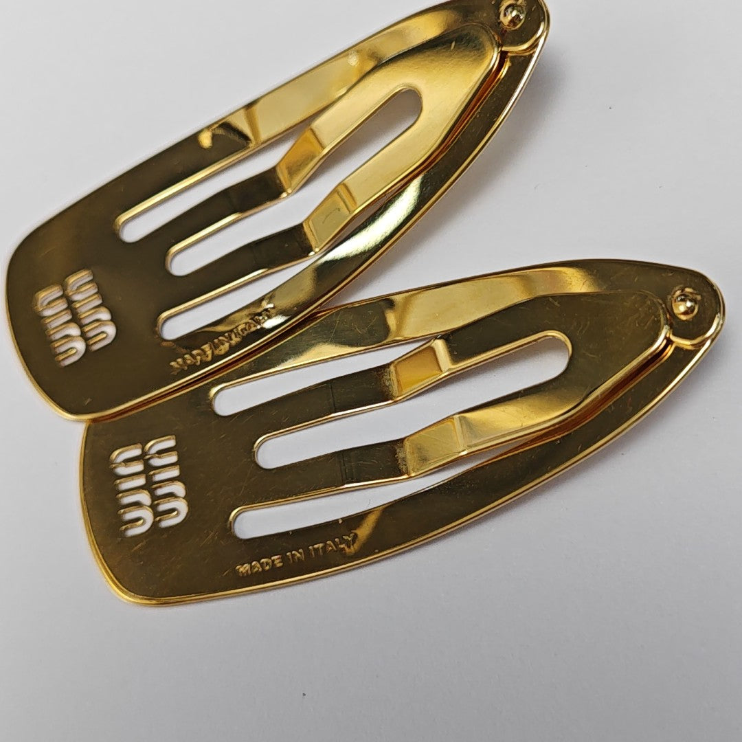 Metal Hair Clip Gold