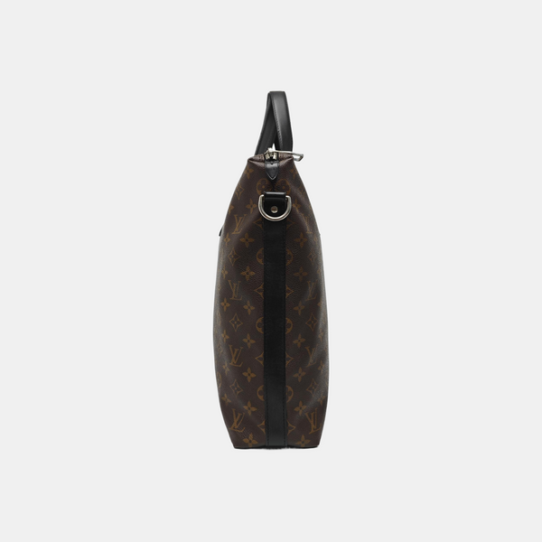 KITAN Monogram Coated Canvas Brown