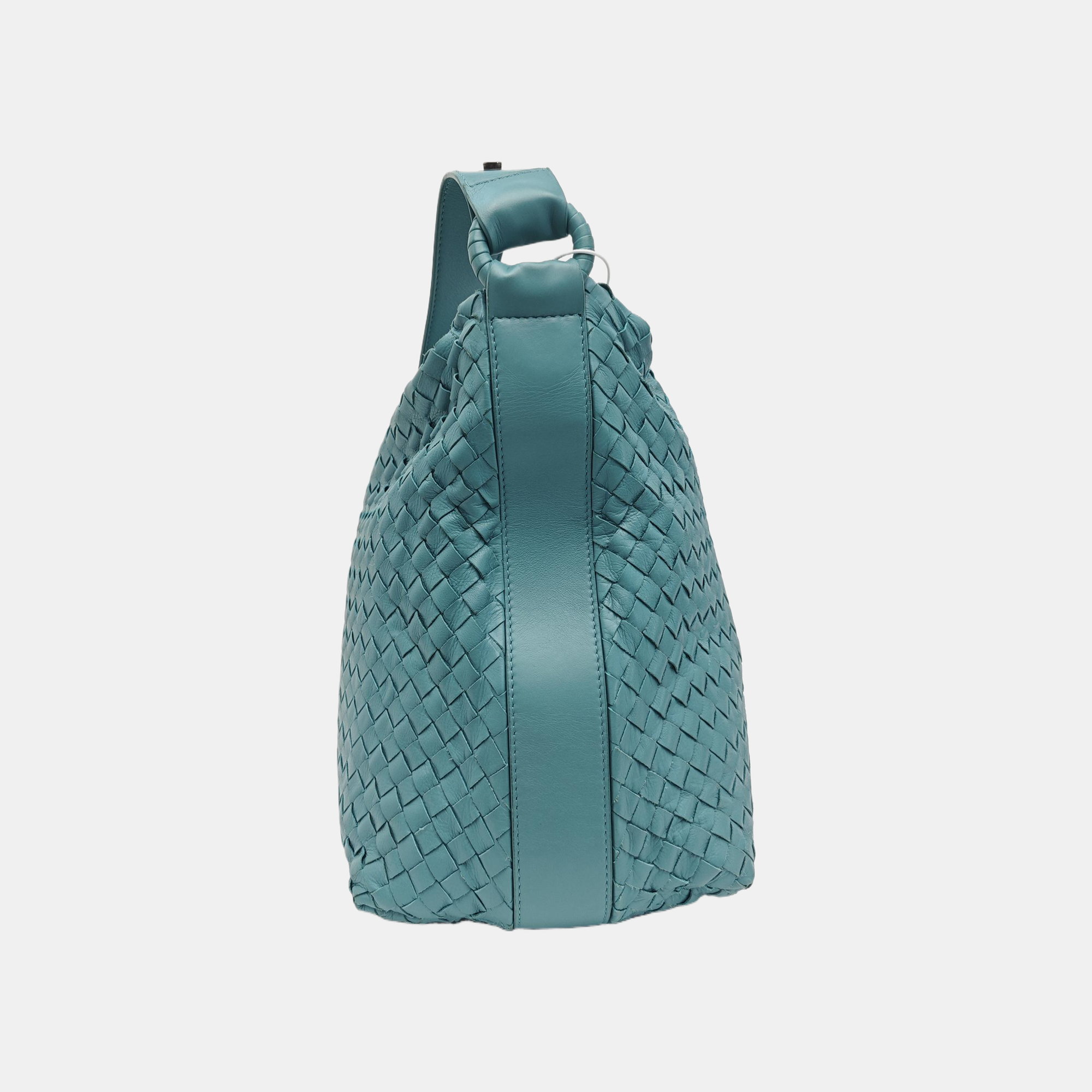 Calfskin Shoulder Bag Blue