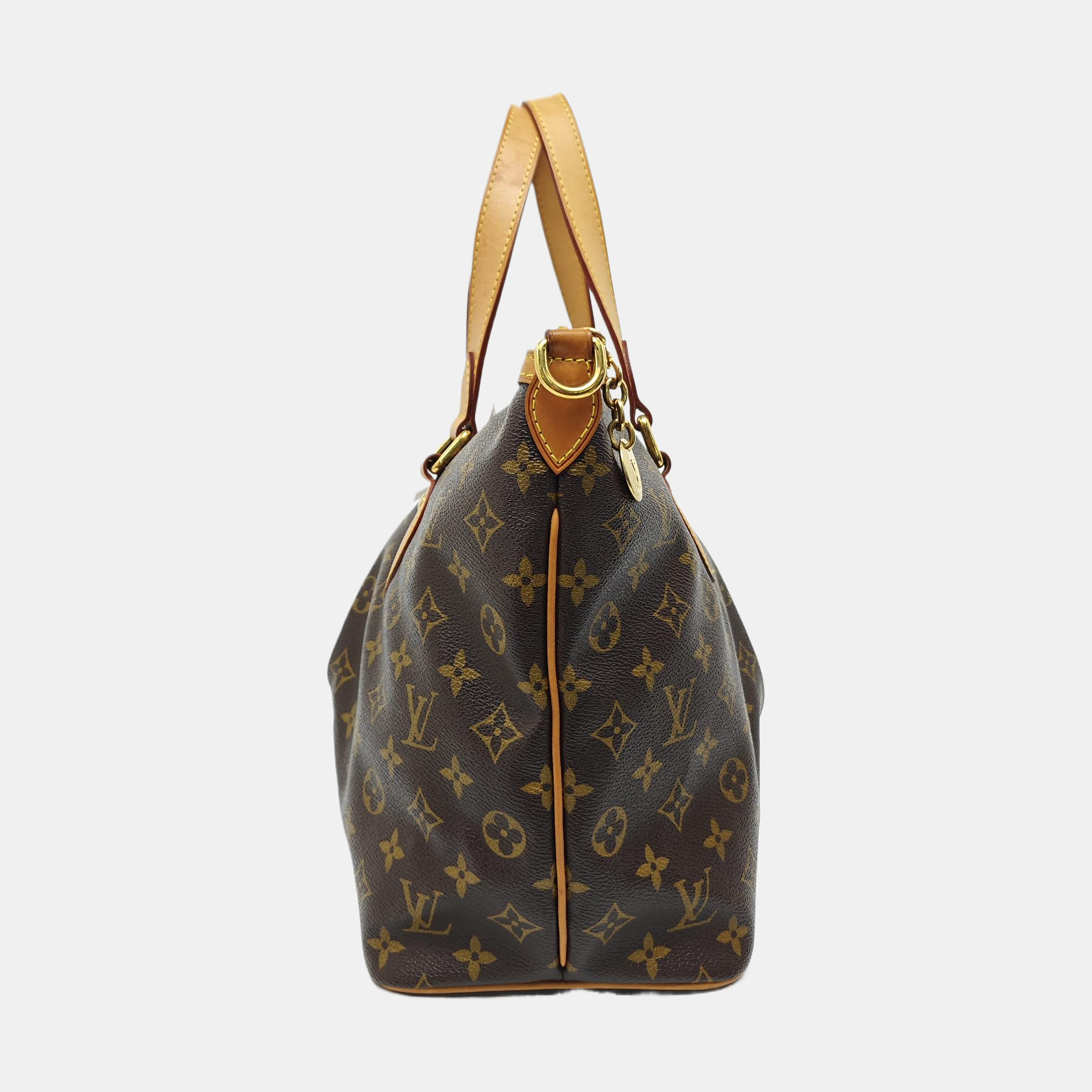 PALERMO PM Monogram Coated Canvas Brown