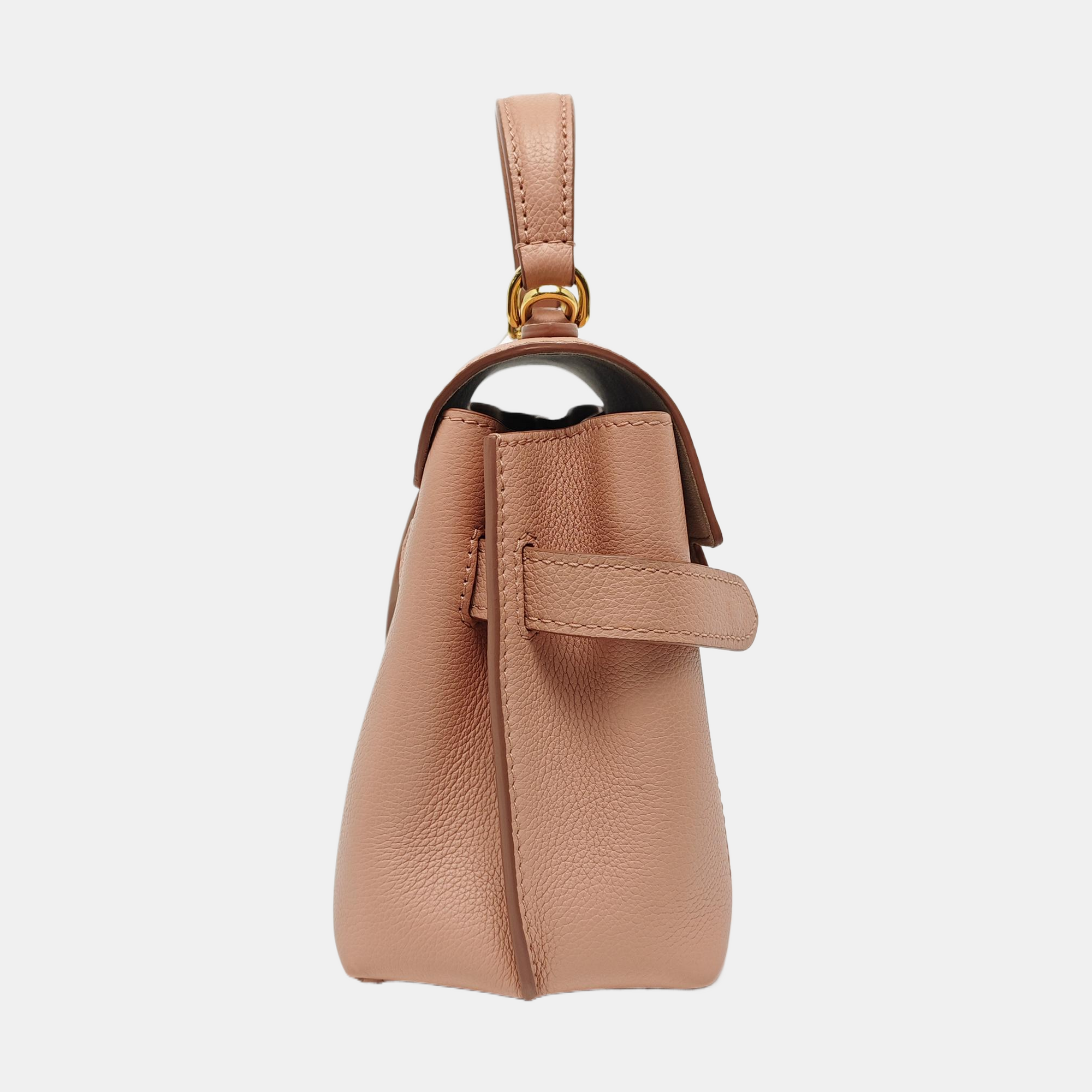 LOCKME Mini Calfskin Pink