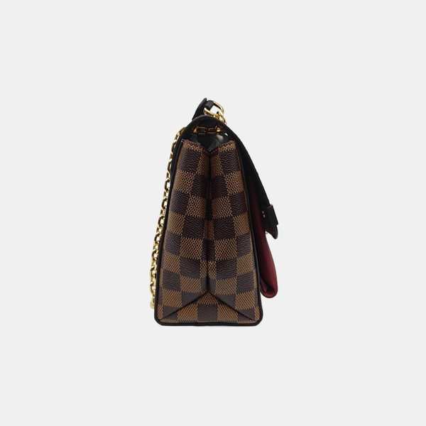 VAVIN PM Damier Ebene Coated Canvas Brown