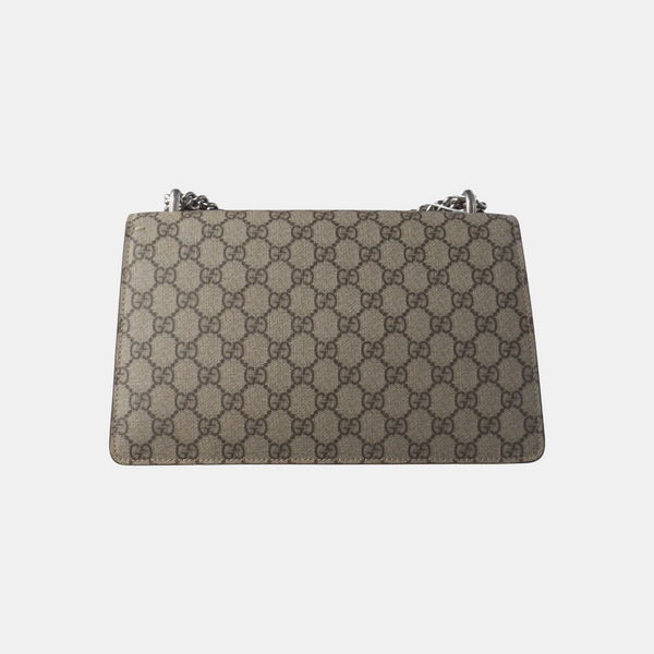 Authenticated pre-owned  Dionysus Small Monogram Coated Canvas Beige - Shoulder Bag at Looply