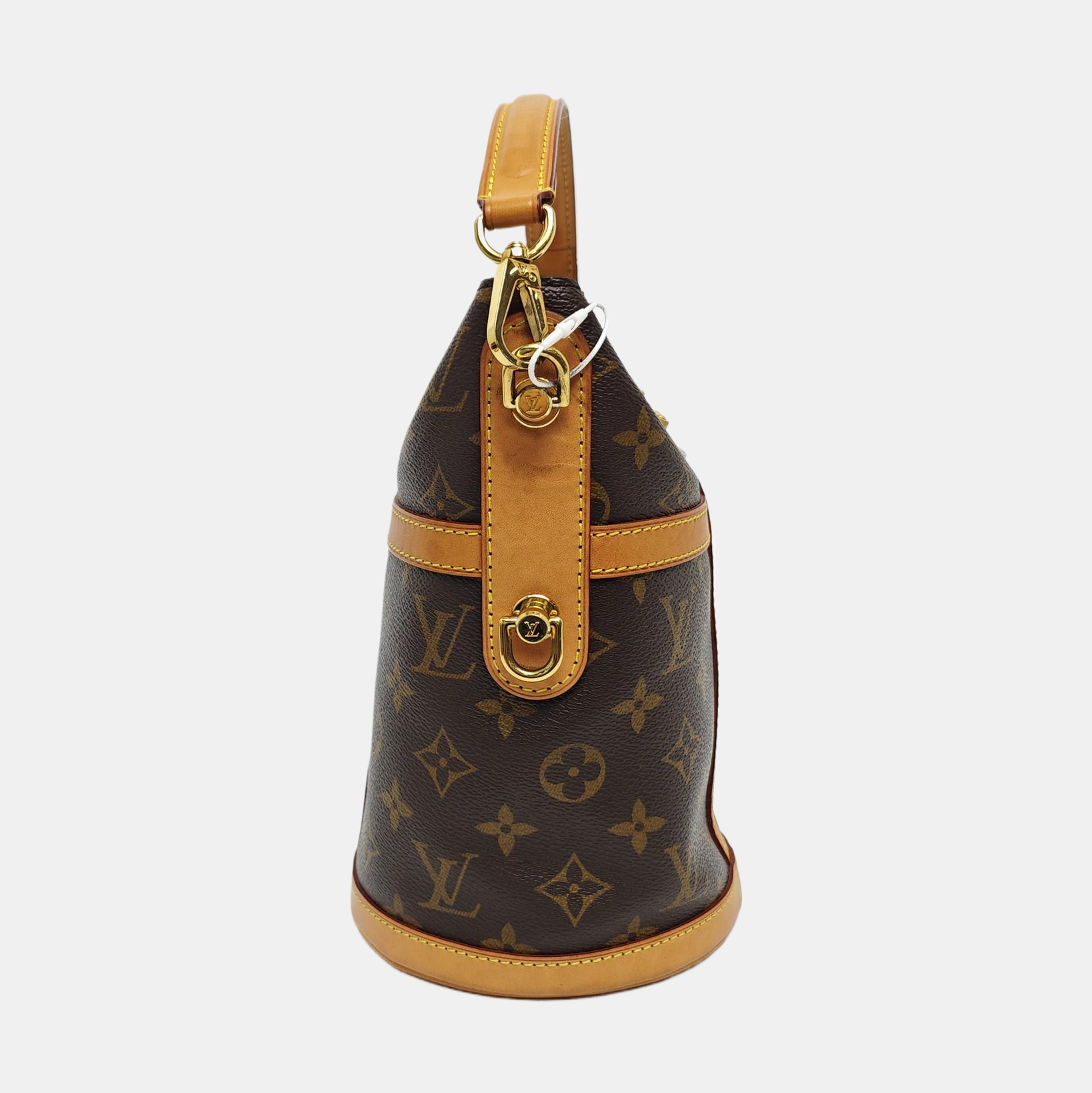 DUFFLE Monogram Coated Canvas Brown