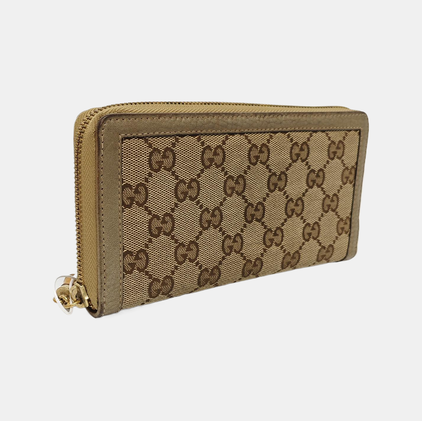 Monogram Canvas Wallet Beige